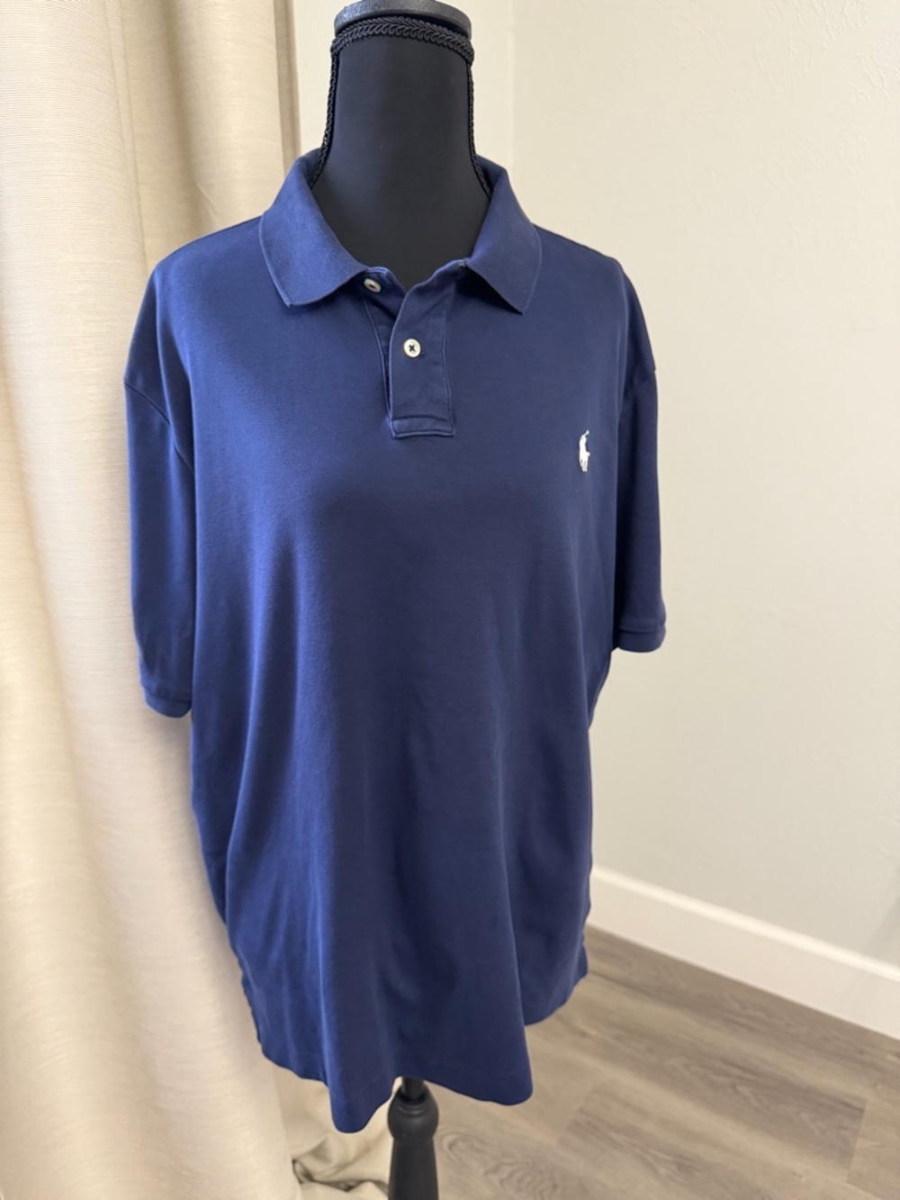 Ralph Lauren Men’s Navy Polo with Embroidered Pony